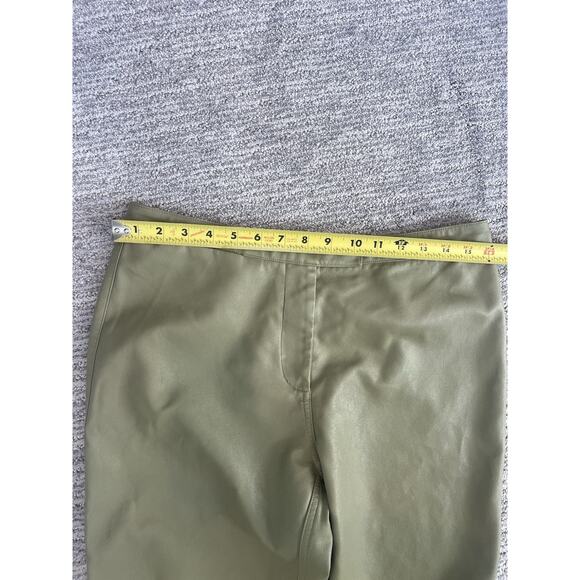 Sovere Influence Leatherette Pant in Green Tea Retail $189 SOLD OUT Size 12 L - Picture 8 of 9